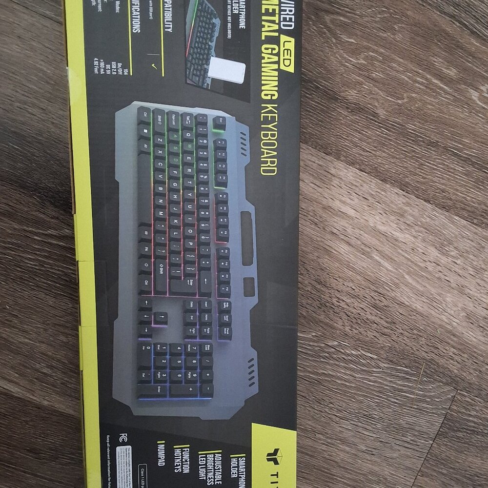 Led gaming keyboard
